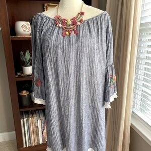 Beachlunchlounge striped Beach Dress